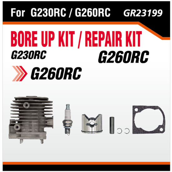 BORE UP KIT 25.4cc for G230RC